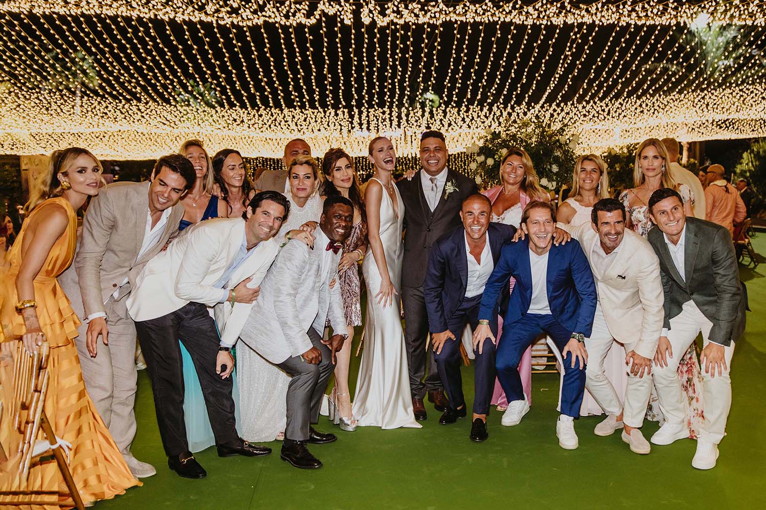 Casamento de Ronaldo Nazário e Celina Locks em Ibiza, na Espanha