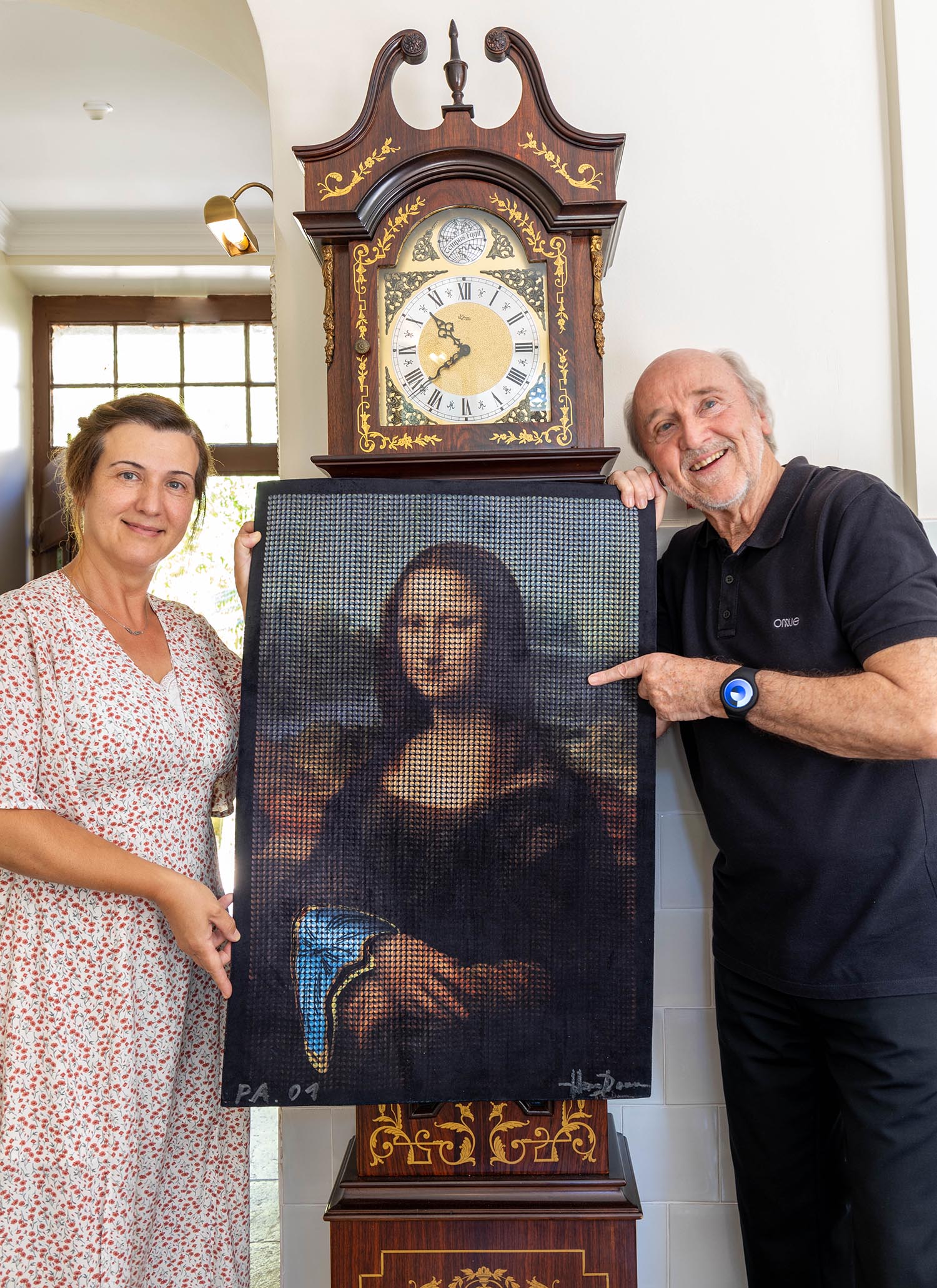 Recriação de Monalisa é doada ao Palácio de Sintra Boutique House, do Grupo Swan