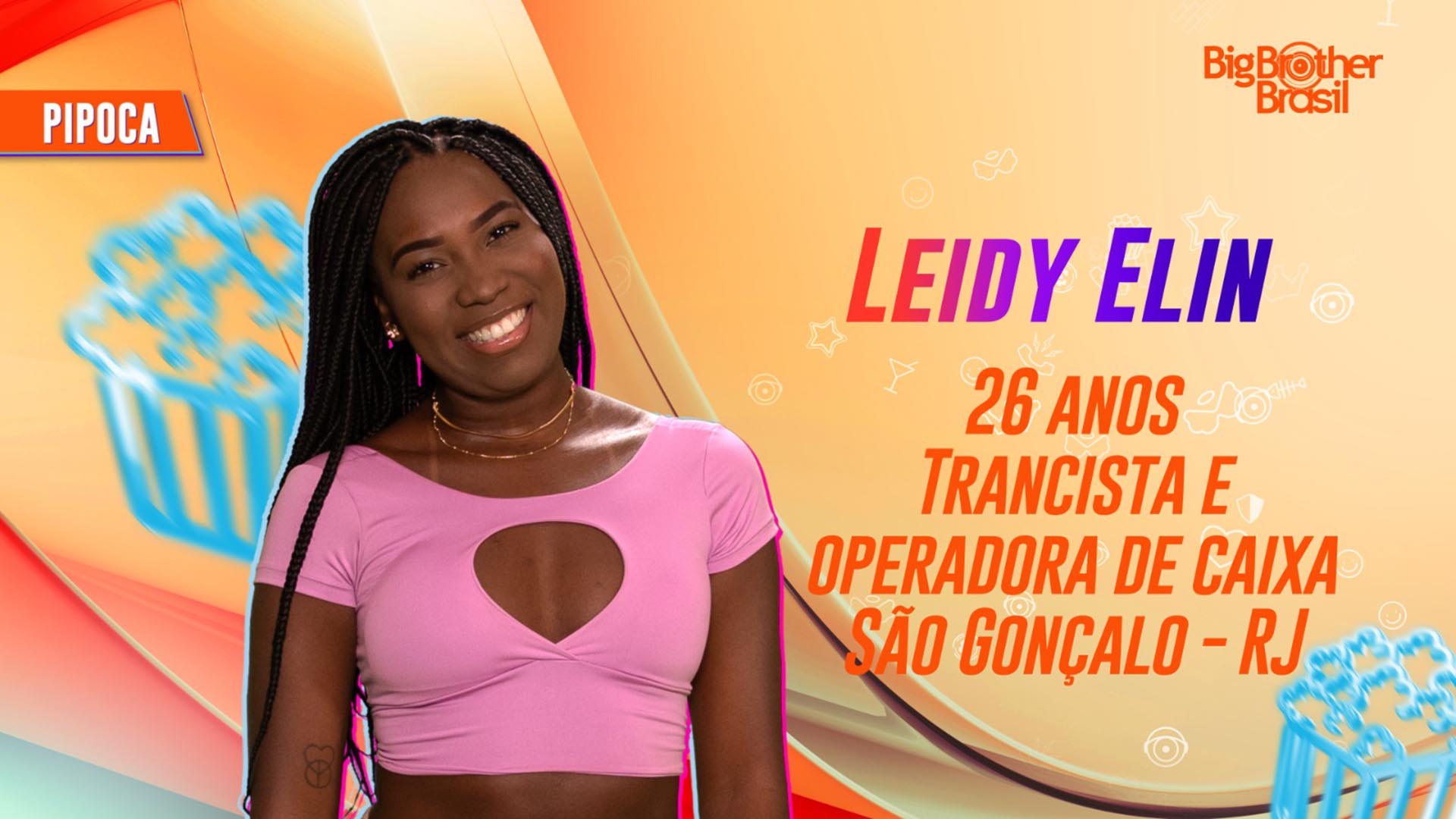 Leidy Elin, participante do Grupo Pipoca no BBB 24