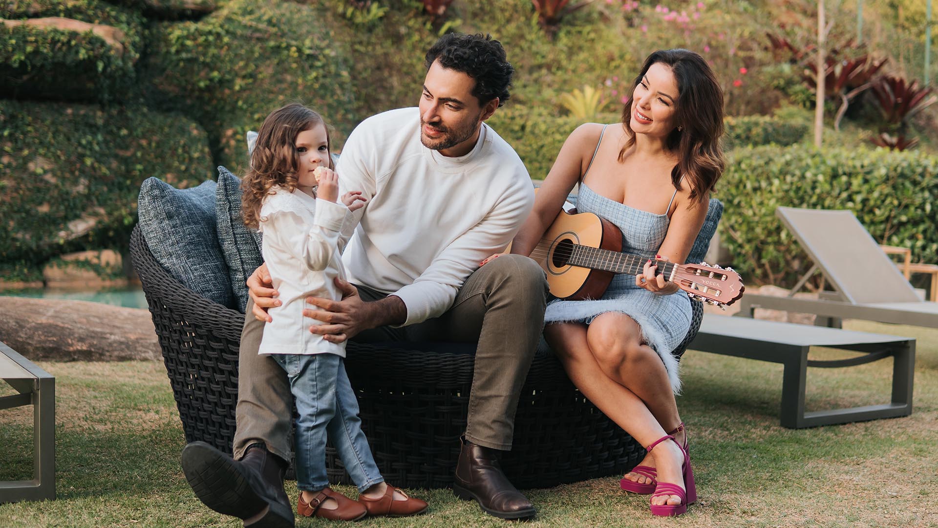 Maria Liz, Carlo Porto e Liah Soares