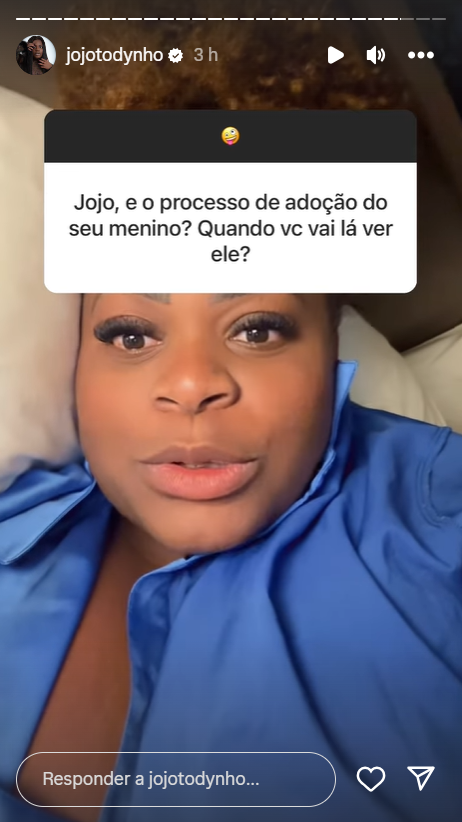 Jojo Todynho fala sobre processo de adoção. Foto: Reprodução / Instagram