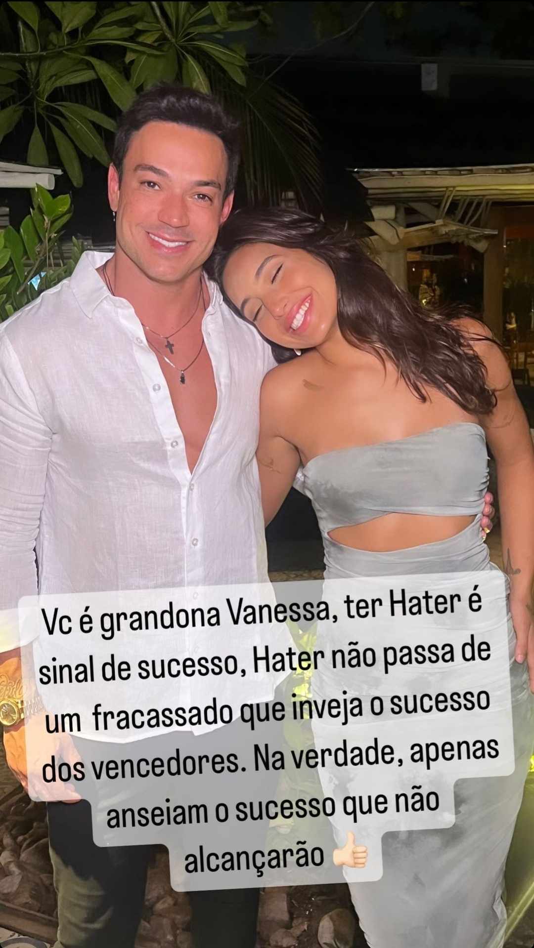 BBB 24: Pai de Vanessa Lopes manda recado para haters da filha: "Fracassado"