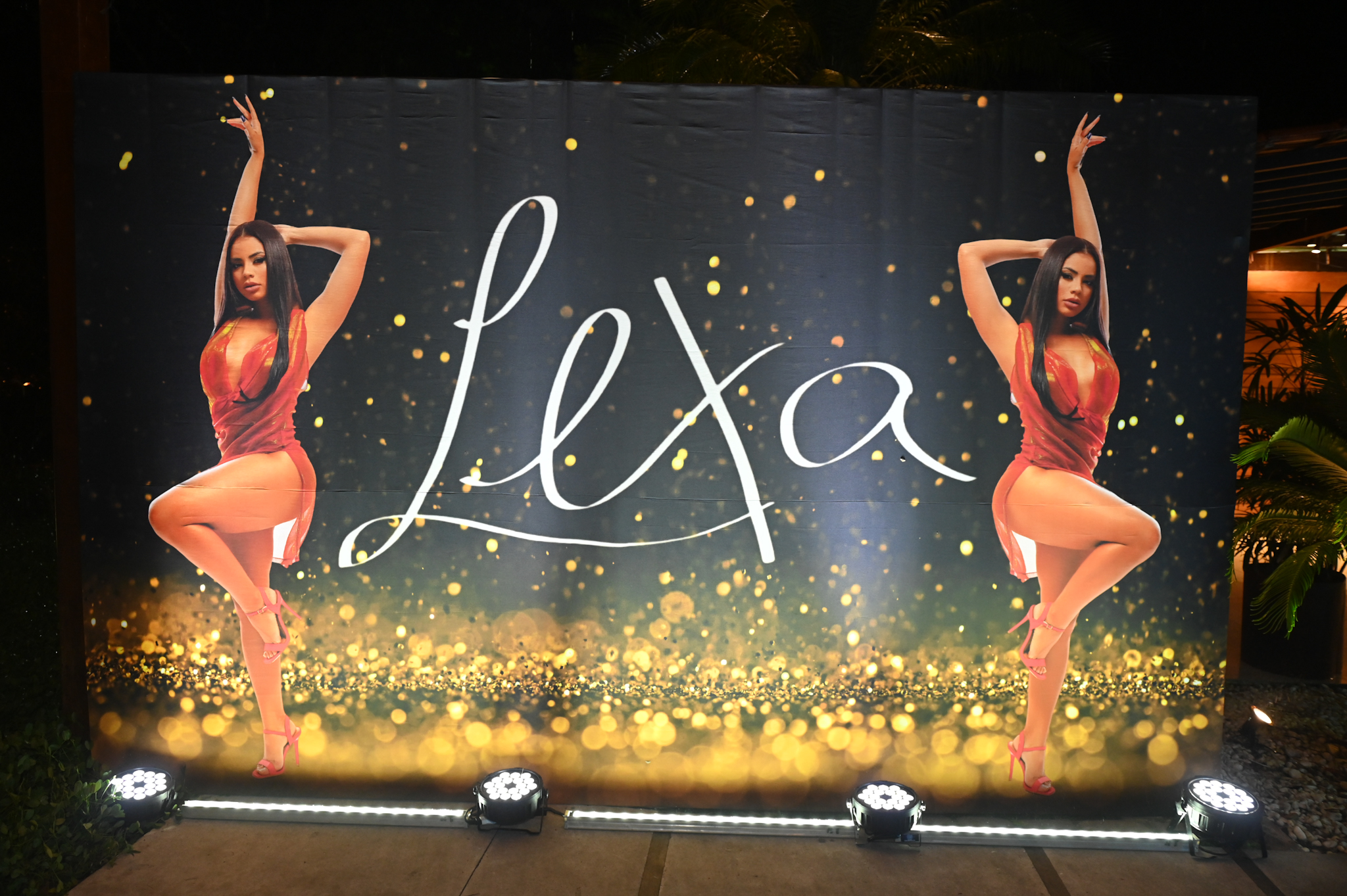 Lexa comemora seu aniversário com festa luxuosa