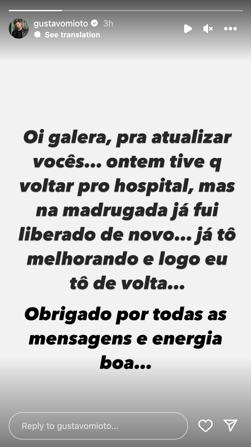 Post de Gustavo Mioto