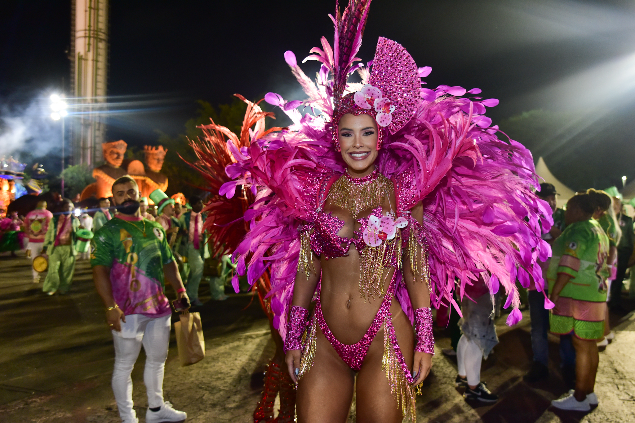 Ivy Moraes no desfile da Barroca Zona Sul - Fotos: Leo Franco/ Agnews