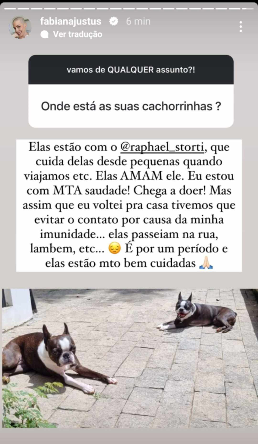 cachorras de Fabiana Justus