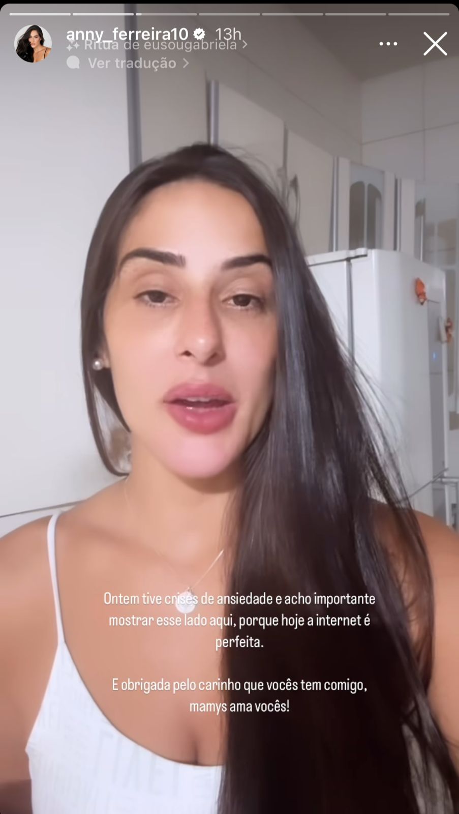 Deniziane desabafa sobre crises de ansiedade após BBB 24