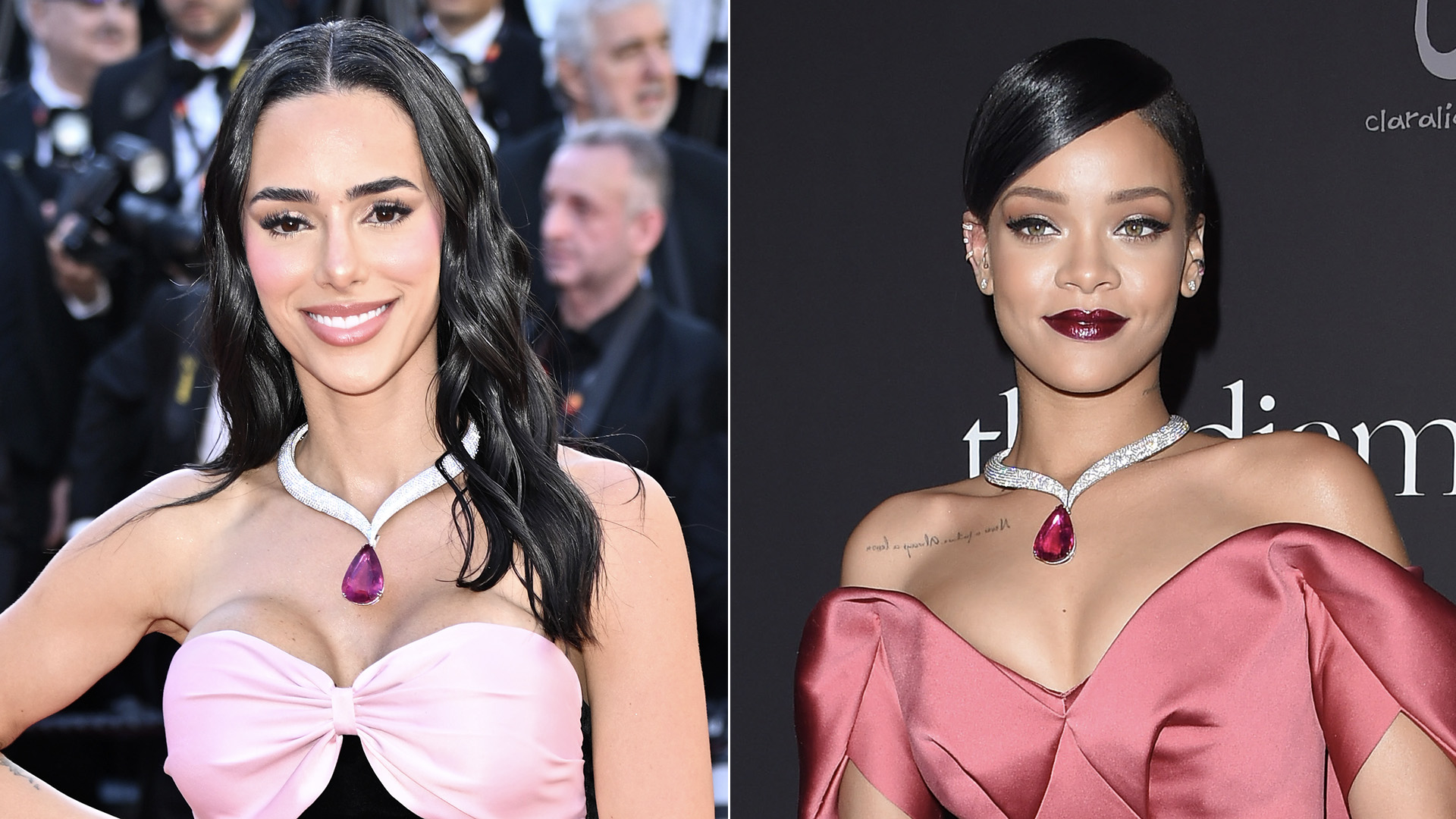 Bruna Biancardi e Rihanna - Fotos: Getty Images