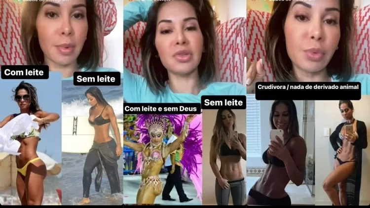 Maira Cardi mostra antes e depois (Foto: Reprodução/Instagram)