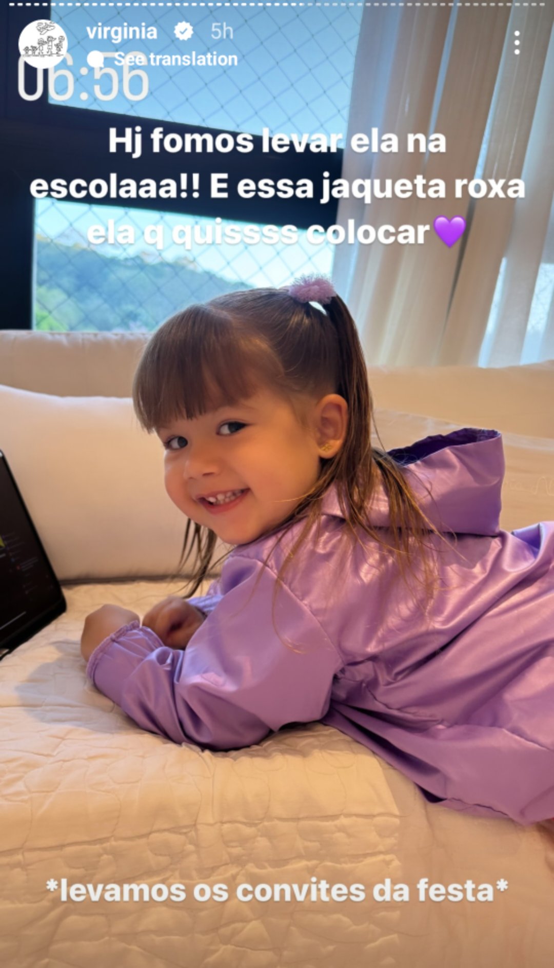 Maria Alice look para escola