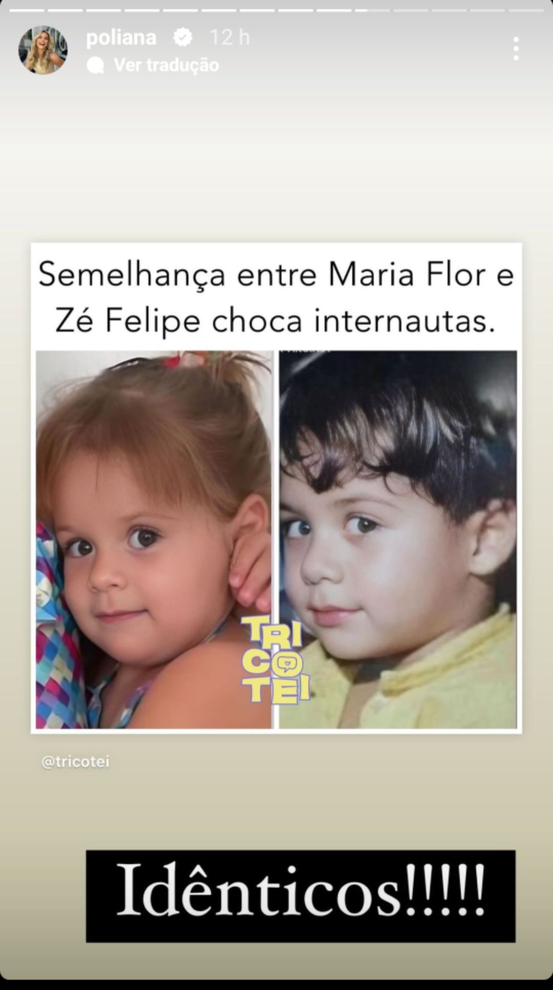 Maria Flor e Zé Felipe