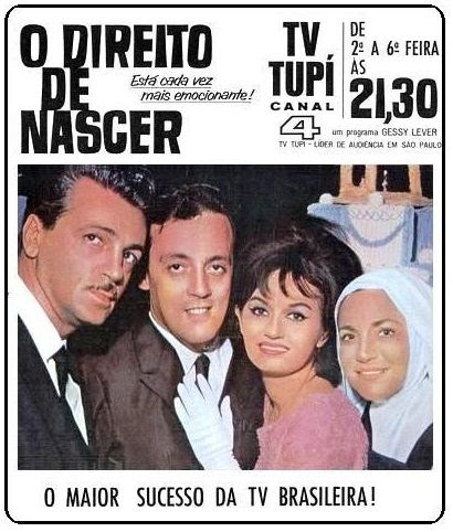 Cartaz da novela O Direito de Nascer