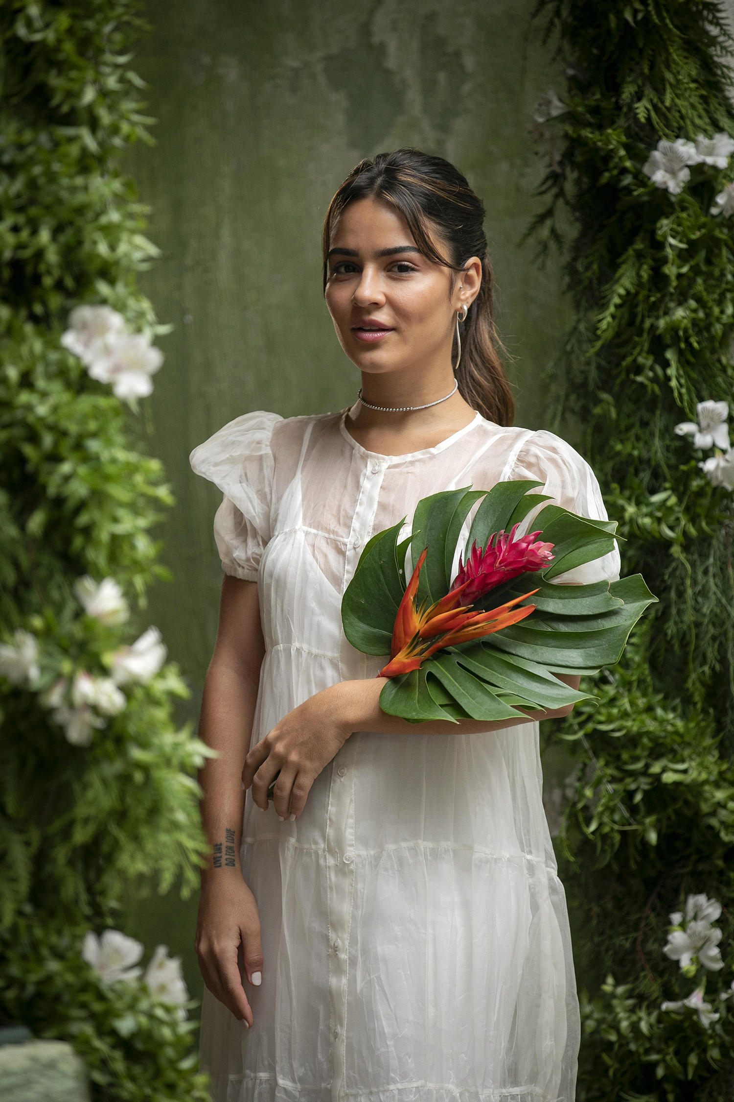 Sandra (Giullia Buscaccio) na novela Renascer - Foto: Globo / Manoella Mello