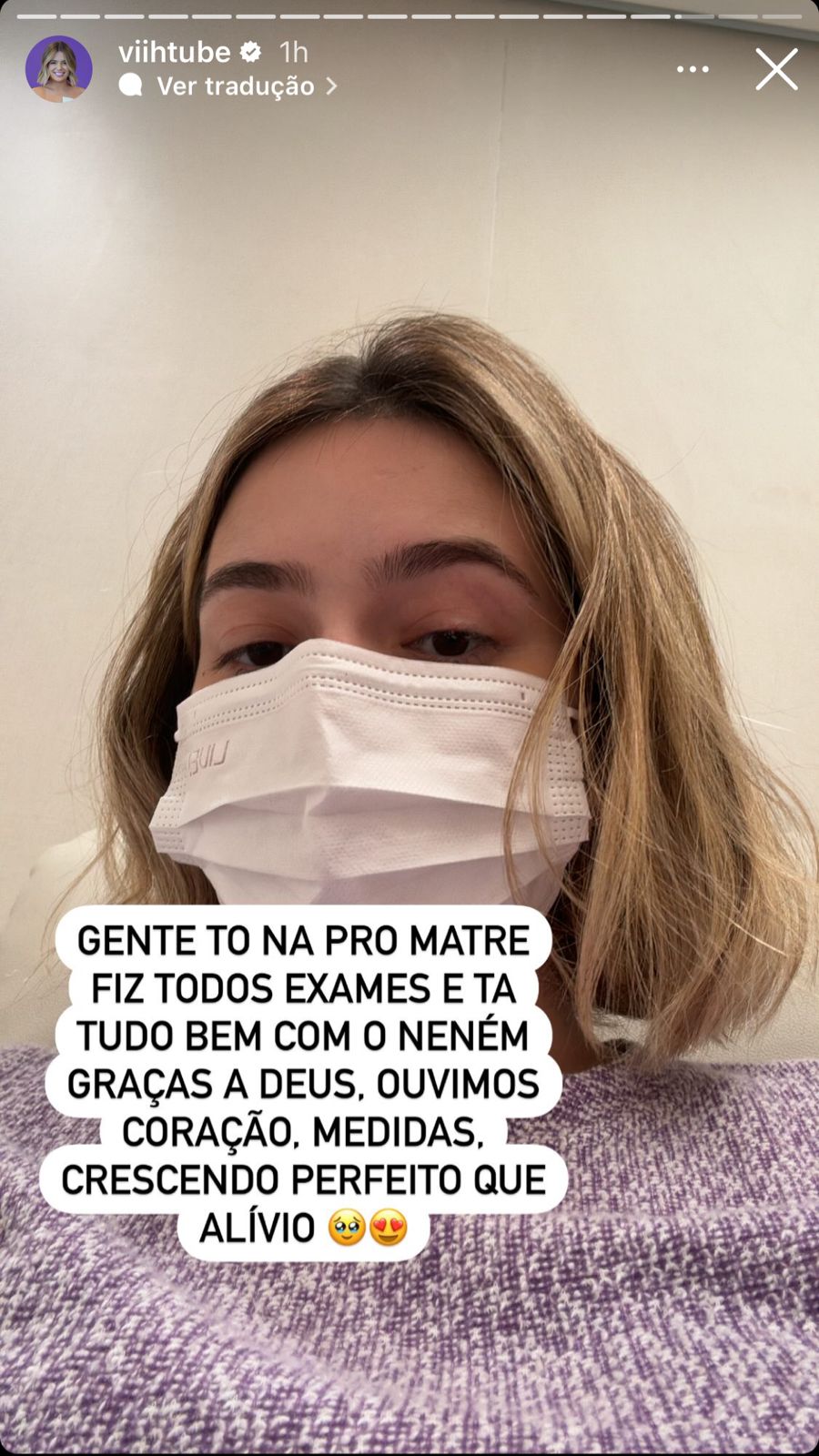 Grávida, Viih Tube passa por exames em hospital após sentir mal-estar