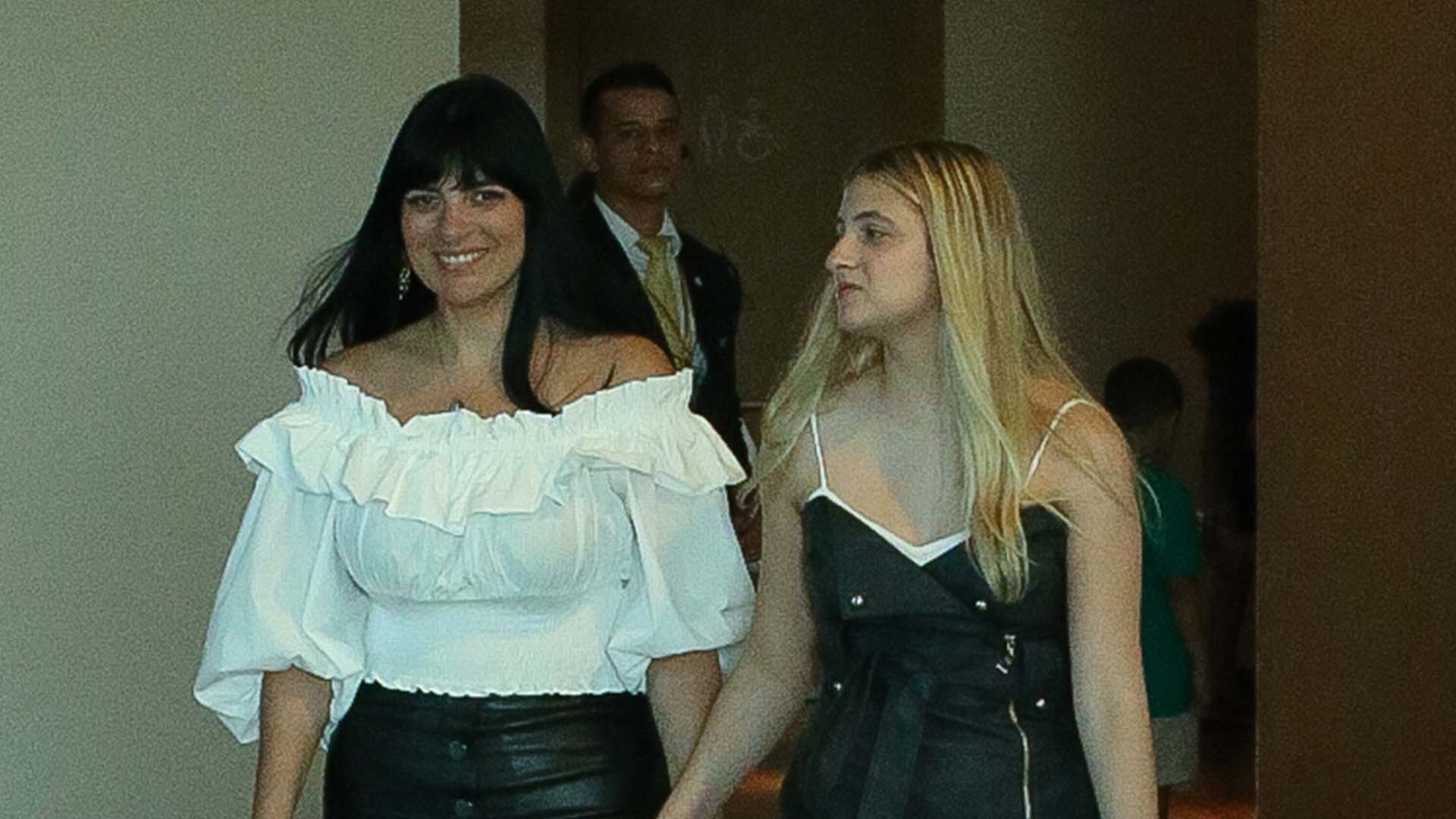 Fernanda Brum e a filha, Laura - Foto: Edson Douglas / AgNews