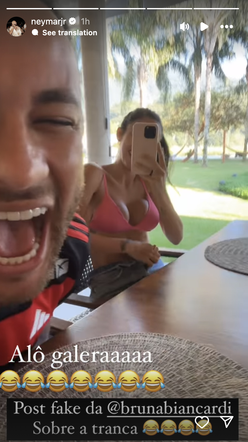 Neymar Jr e Bruna Biancardi