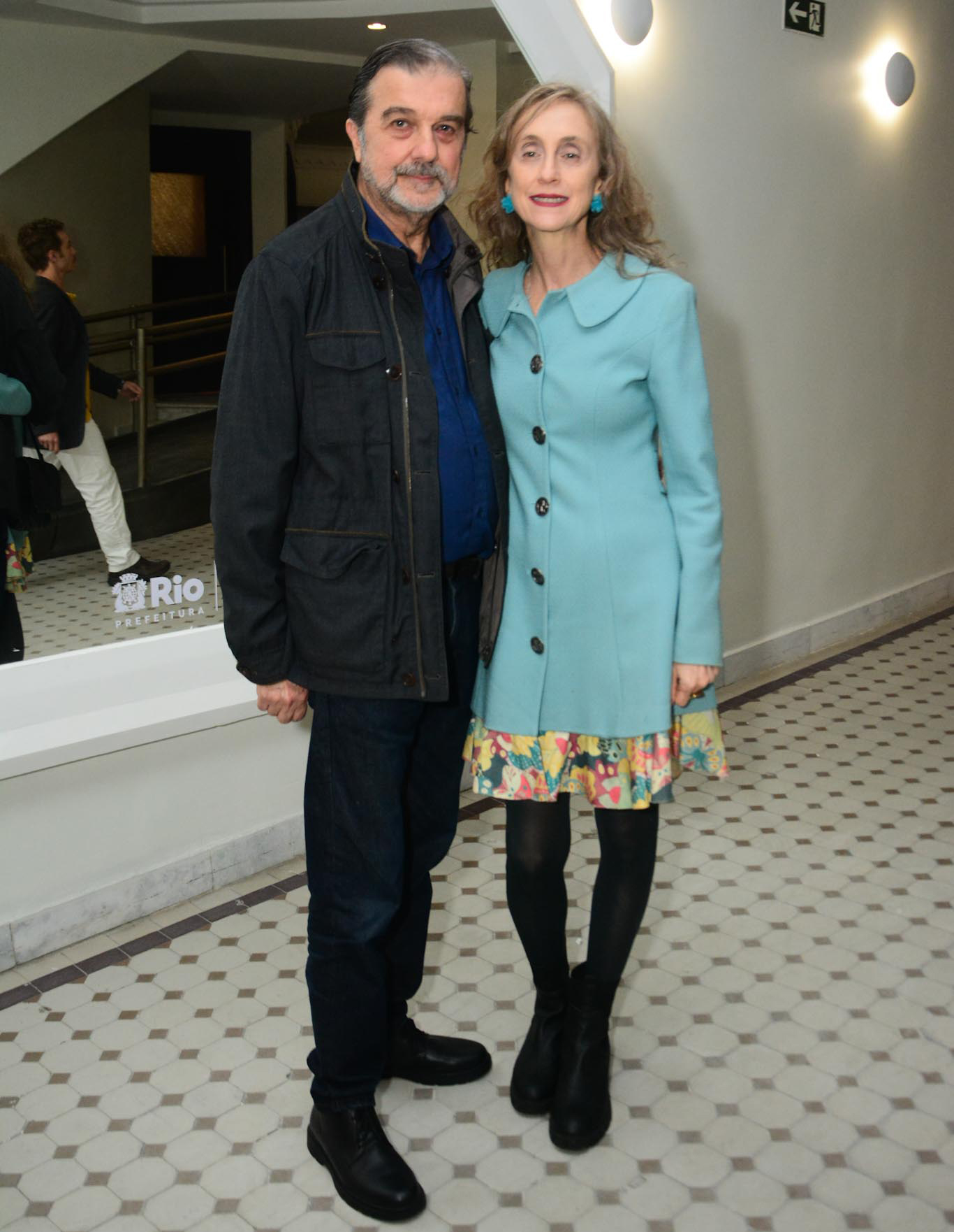 Betty Gofman e Hugo Barreto - Foto: Webert Belício / AgNews