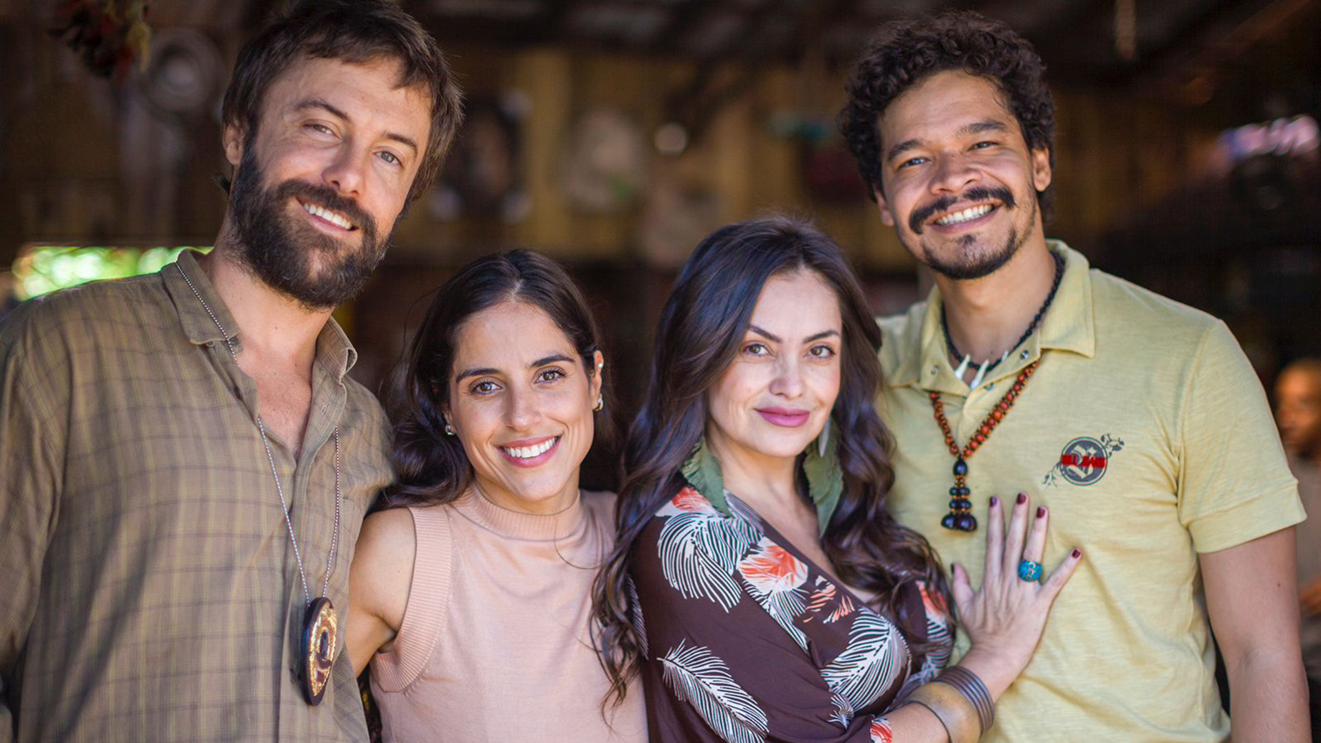 Camilla Camargo mostra fotos dos bastidores do filme 'A Caipora' - Foto: Divulgação