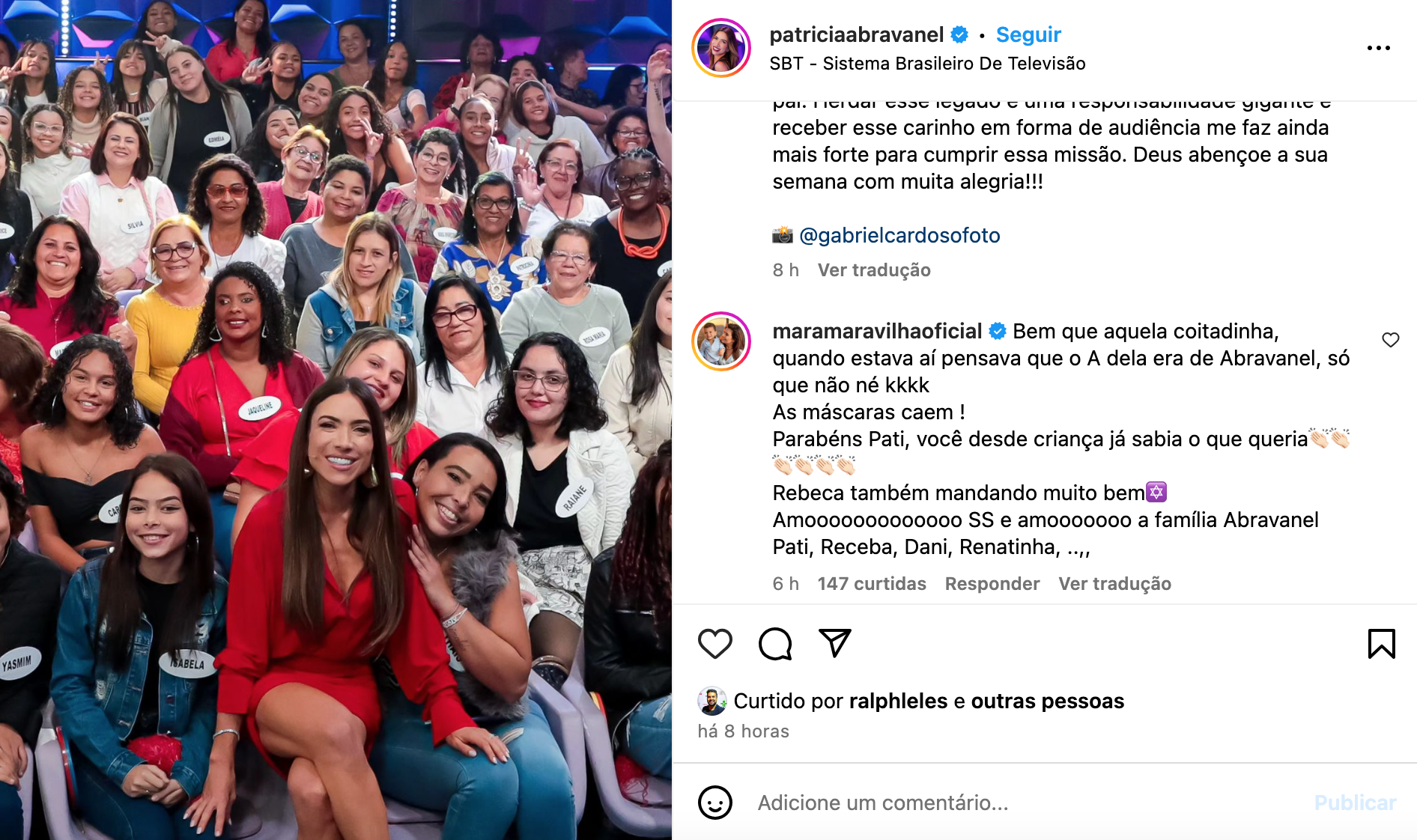 Mara Maravilha comenta sobre polêmica com Lívia Andrade