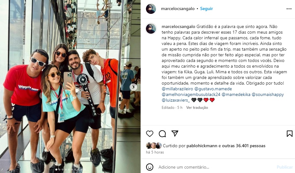 Marcelo Sangalo na Disney