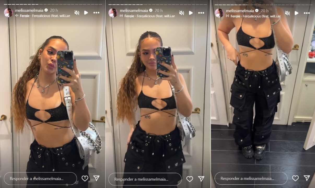 Mel Maia exibe look para balada em Paris - Fotos: Reprodução / Instagram