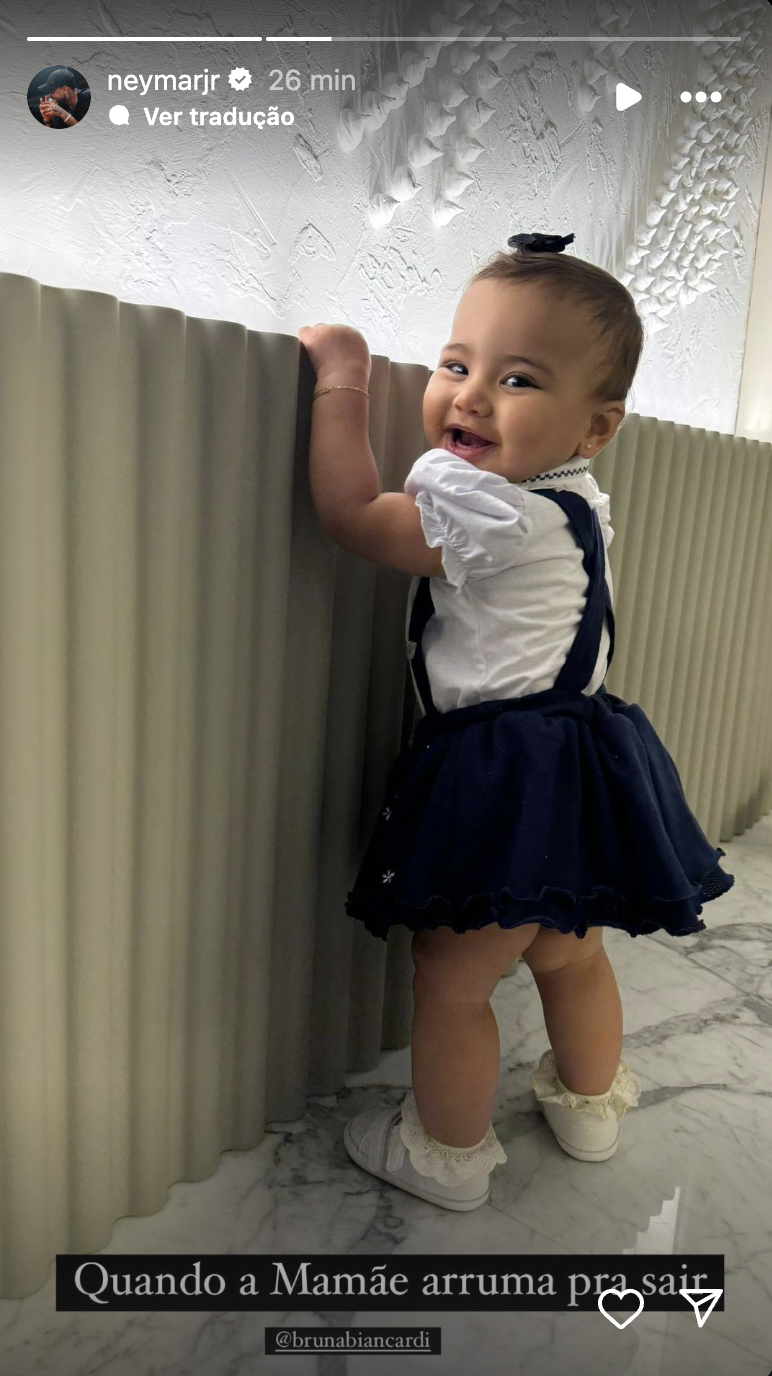 Mavie, filha de Neymar Jr e Bruna Biancardi