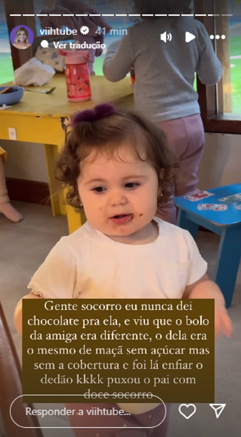 Lua, filha de Viih Tube e Eliezer