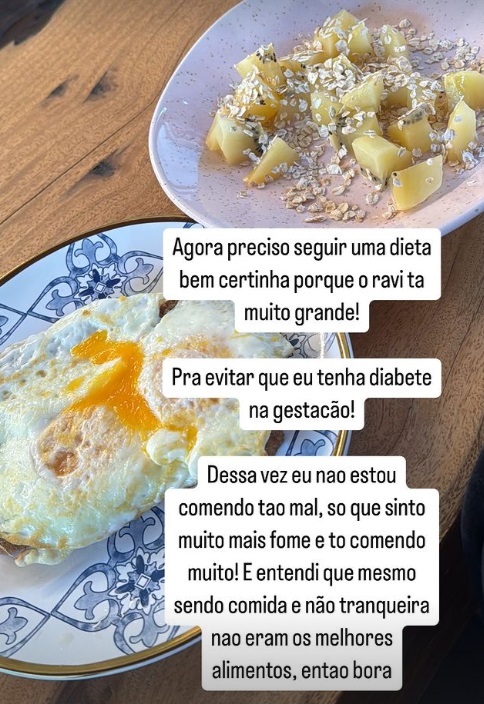 Viih Tube fala sobre alimentação (Reprodução/Instagram) 