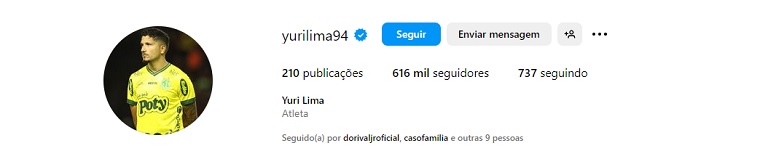 Yuri Lima Instagram