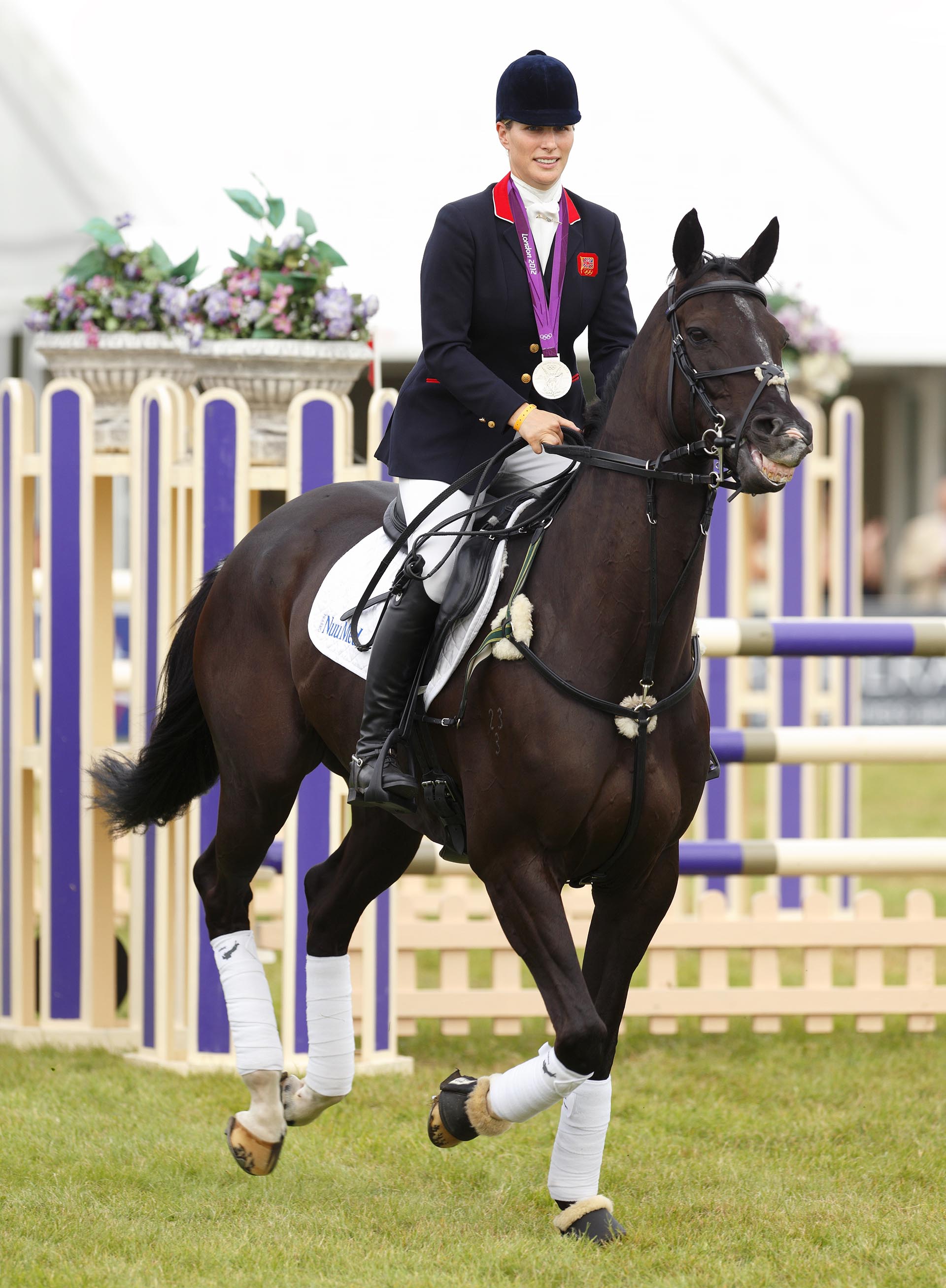 Zara Tindall nas Olimpíadas de 2012 - Foto: Getty Images