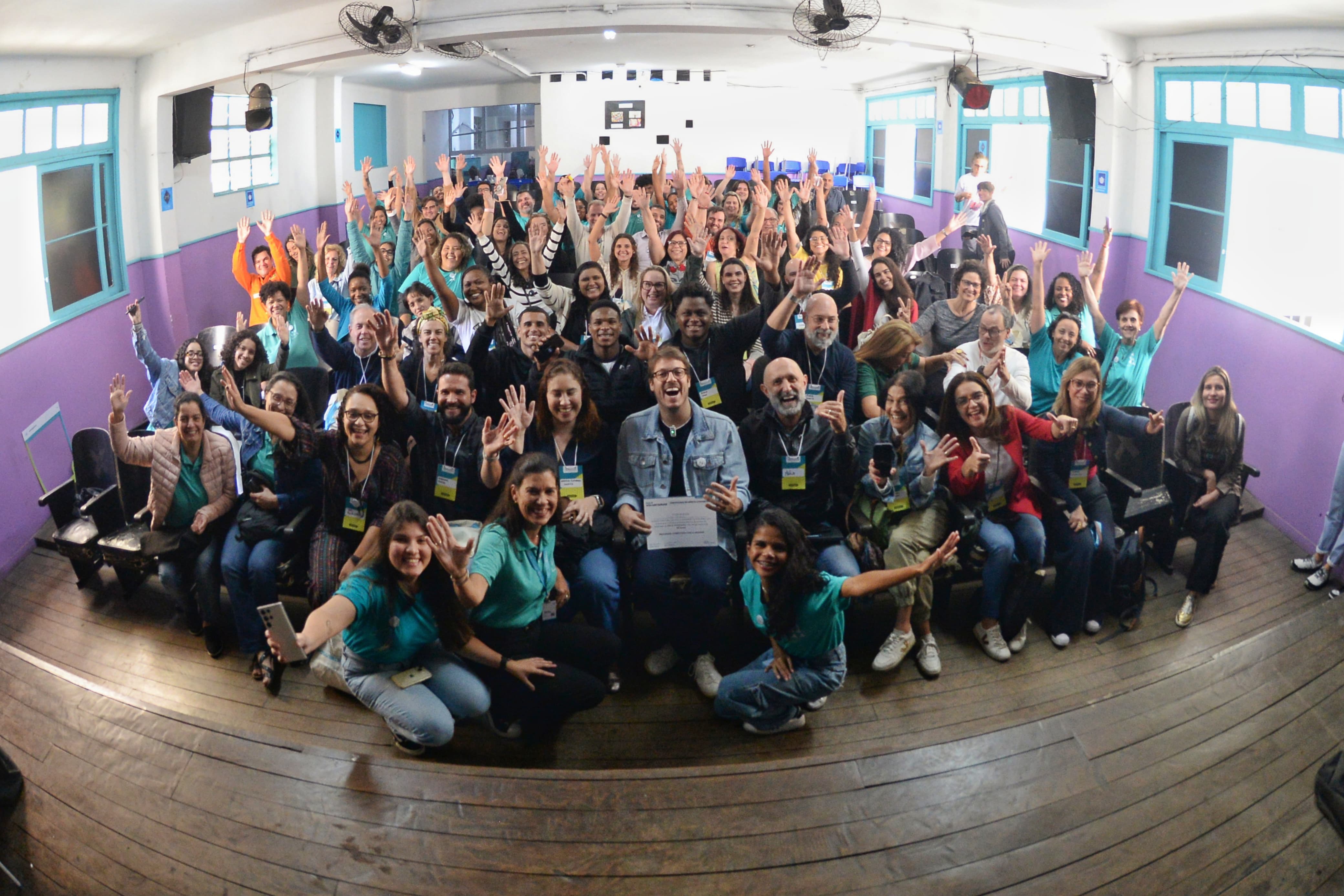 Fábio Porchat participa do Dia D Voluntariar - Foto: Divulgação