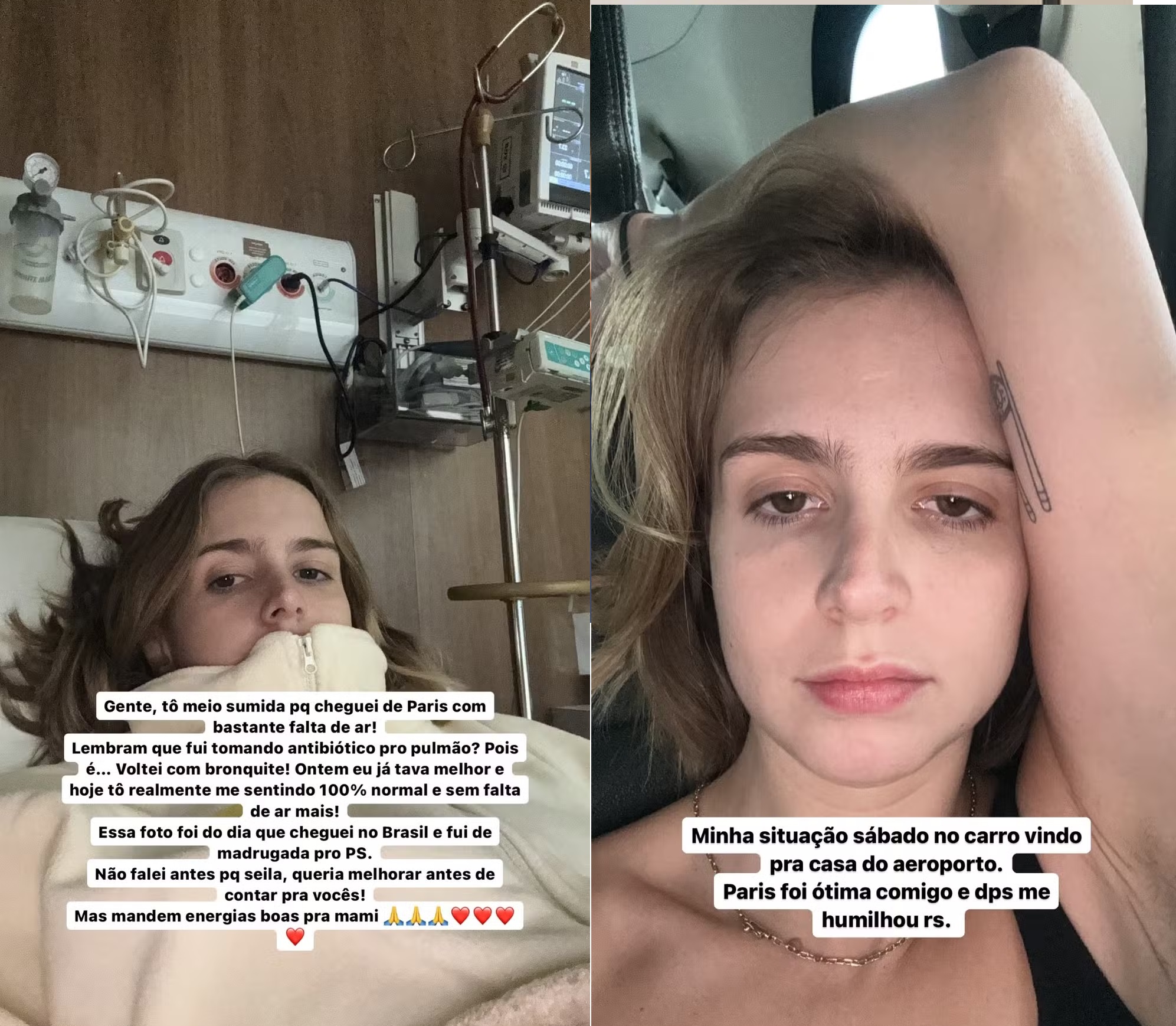 Isabella Scherer relata falta de ar (Reprodução/Instagram) 