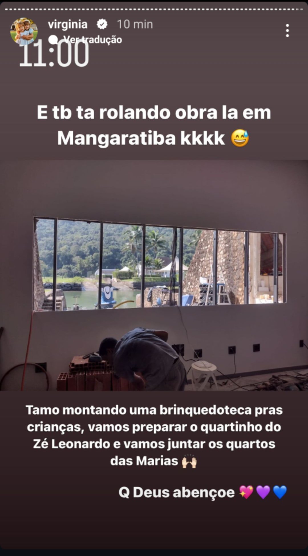 Virginia Fonseca anuncia obra em sua mansão