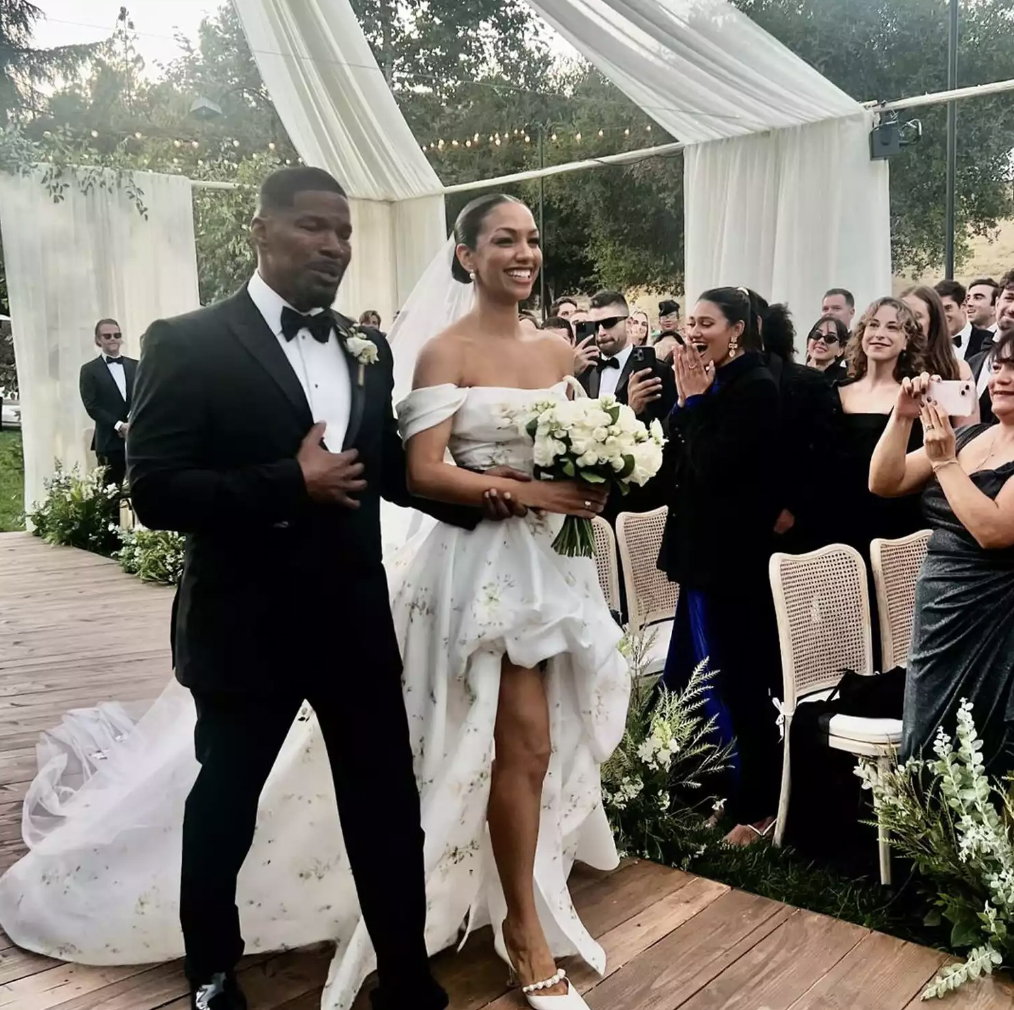 Casamento da filha de Jamie Foxx - Foto: Reprodução / Instagram @garcelle