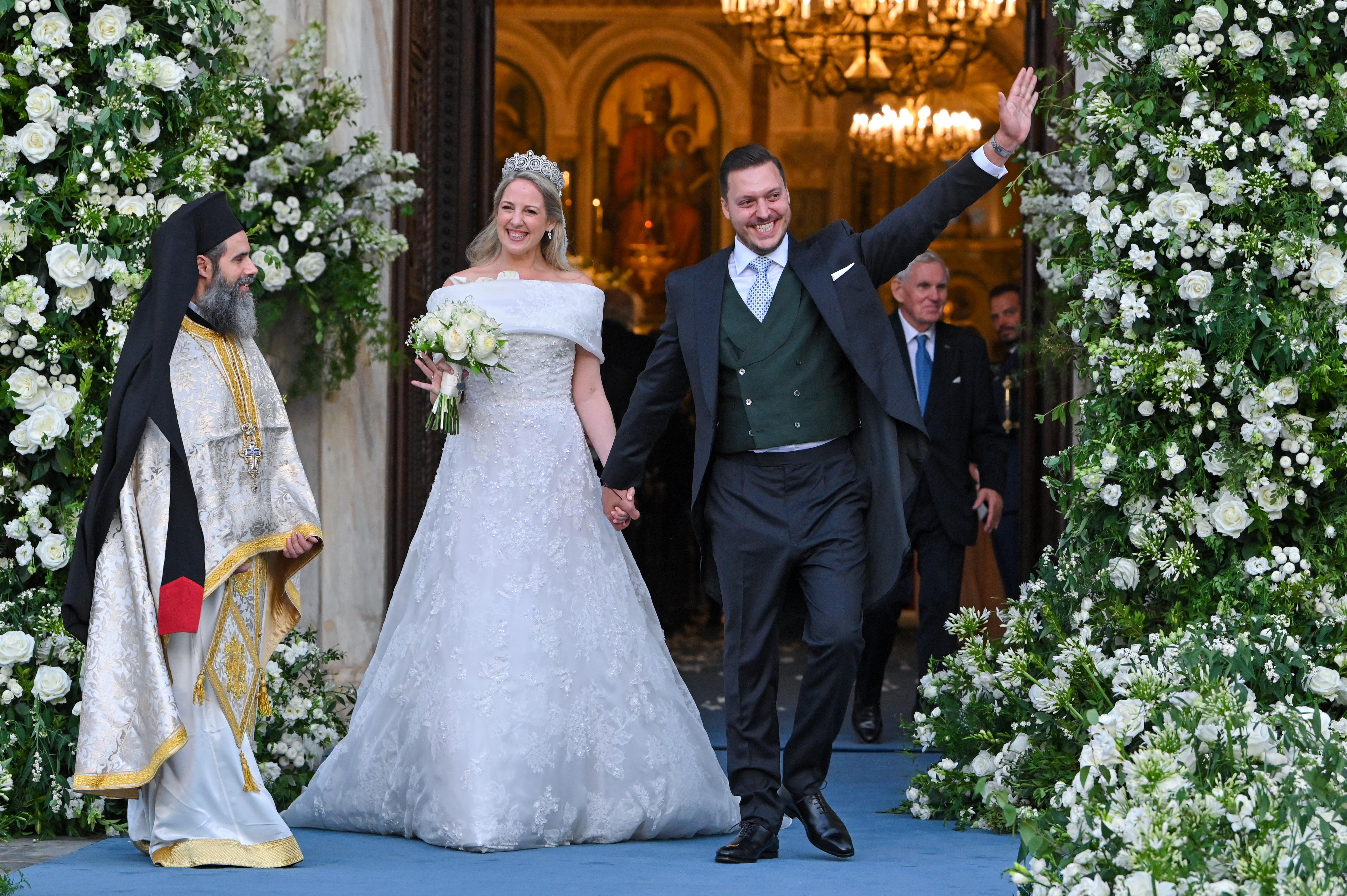 Casamento real da Princesa Theodora e Matthew Kumar - Foto: Getty Images