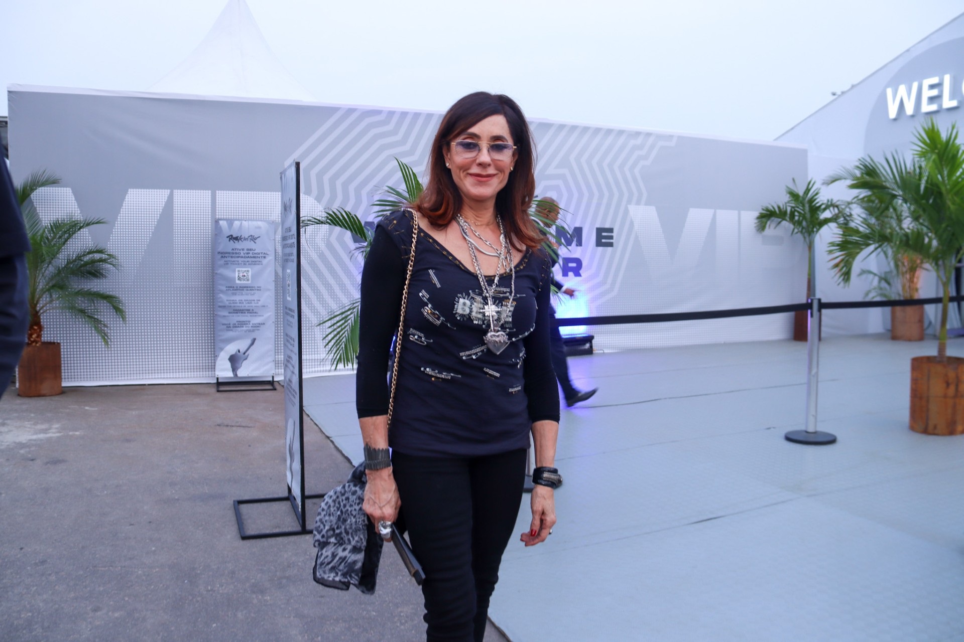 Christiane Torloni no Rock in Rio 2024 (Foto: Thiago Mattos/BrazilNews)