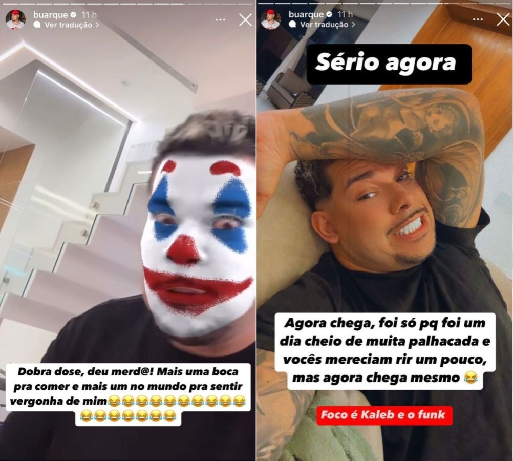 DJ Buarque reage à gravidez da ex, Bia Miranda - Reprodução / Instagram