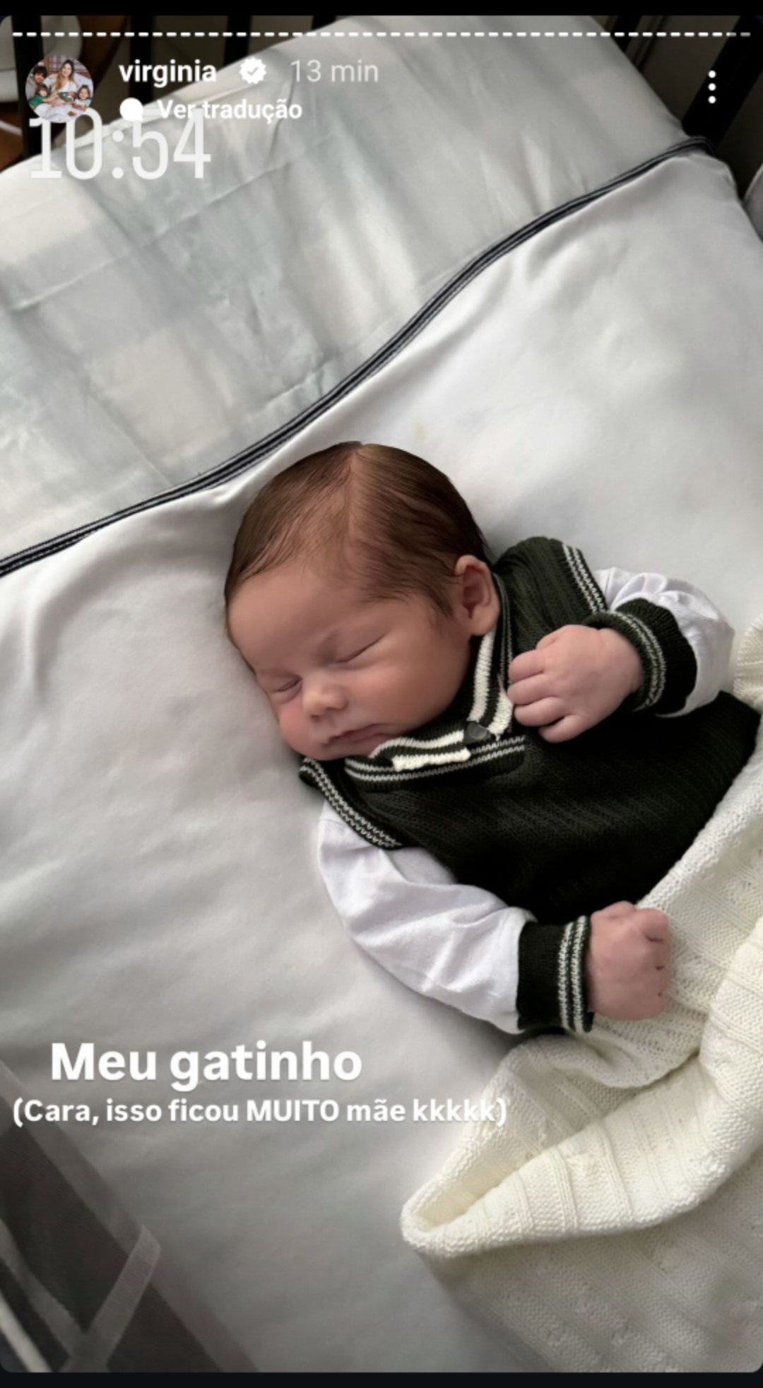 Filho de Virginia e Zé Felipe