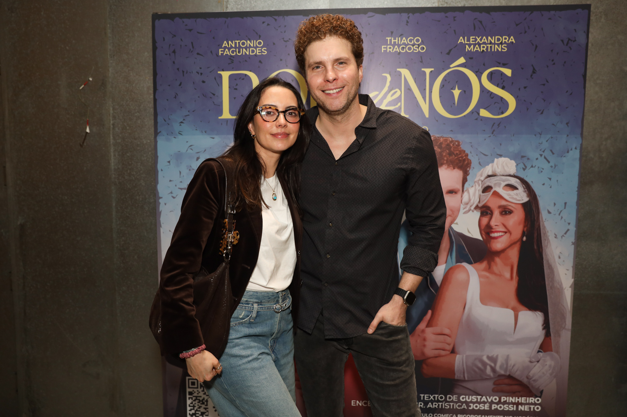 Thiago Fragoso curte evento com a esposa, Mariana Vaz - Foto: Lucas Ramos / Brazil News