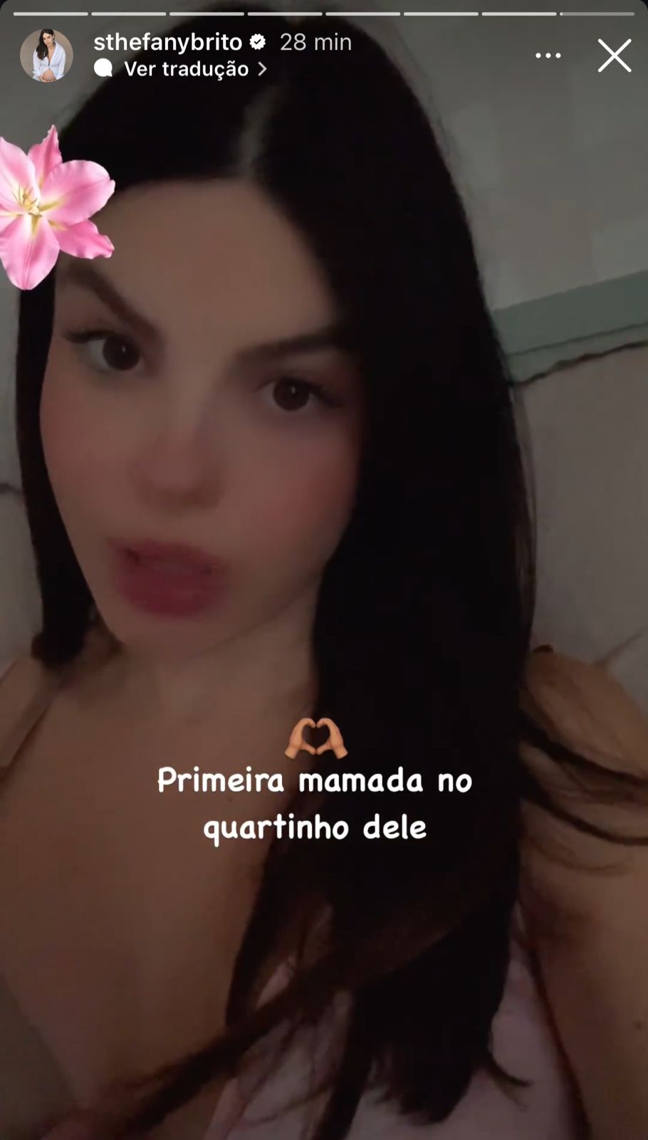 Sthefany Brito deixa a maternidade com o segundo filho, Vicenzo