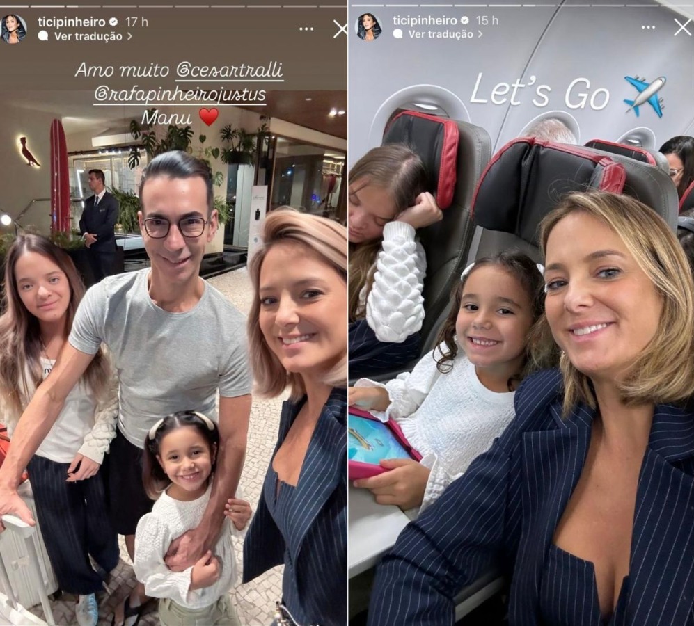 Ticiane Pinheiro mostra fotos em família - Reprodução / Instagram