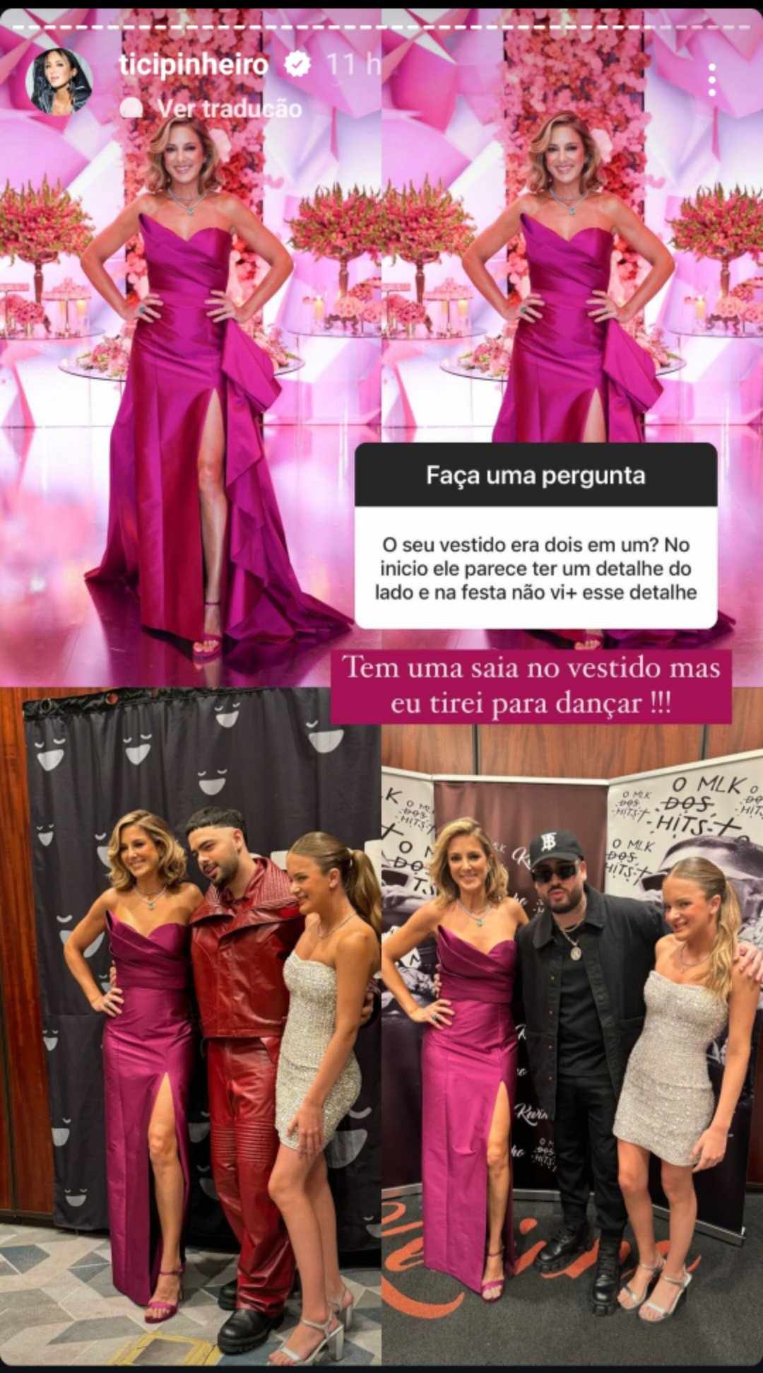 Vestido de Ticiane Pinheiro