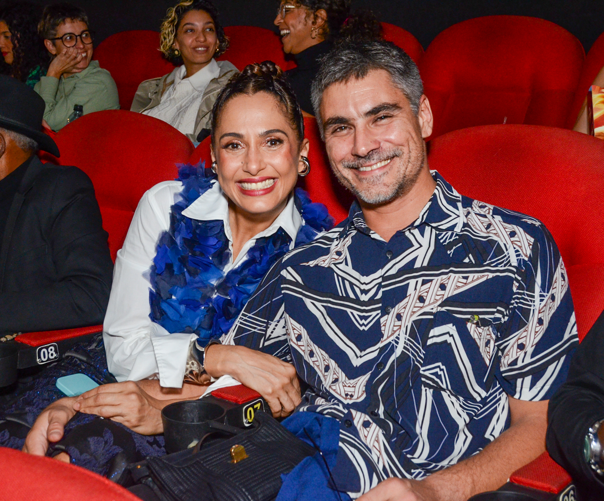 Camila Pitanga e Patrick Pessoa