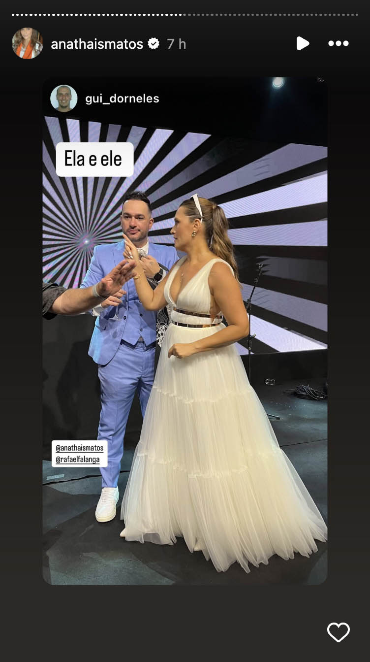 Casamento de Ana Thaís Matos e Rafael Falanga - Foto: Reprodução / Instagram