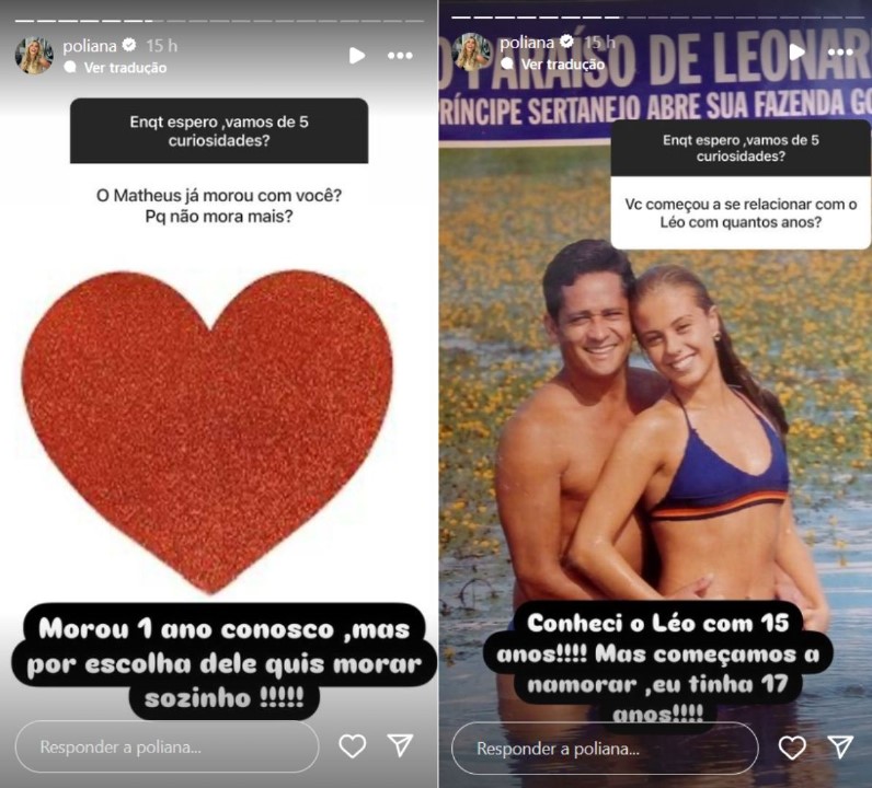 Poliana Rocha explica por que o enteado não mora mais em sua casa - Reprodução / Instagram