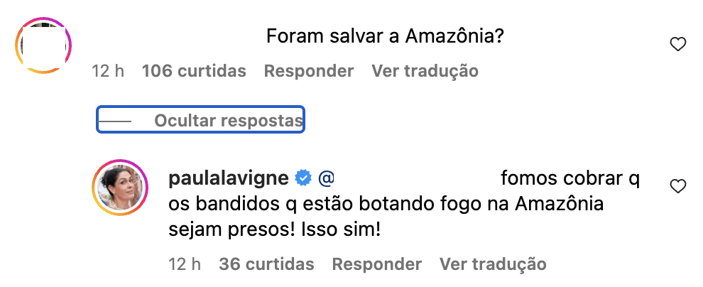 Post de Paula Lavigne