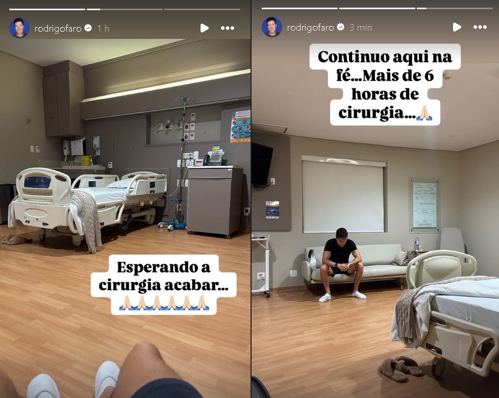 Stories de Rodrigo Faro (Reprodução/Instagram) 