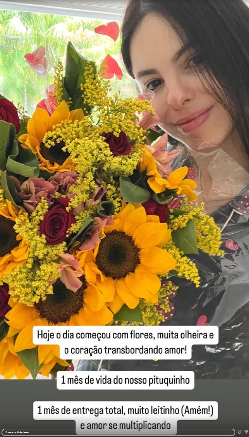 Story de Sthefany Brito (Reprodução/Instagram)