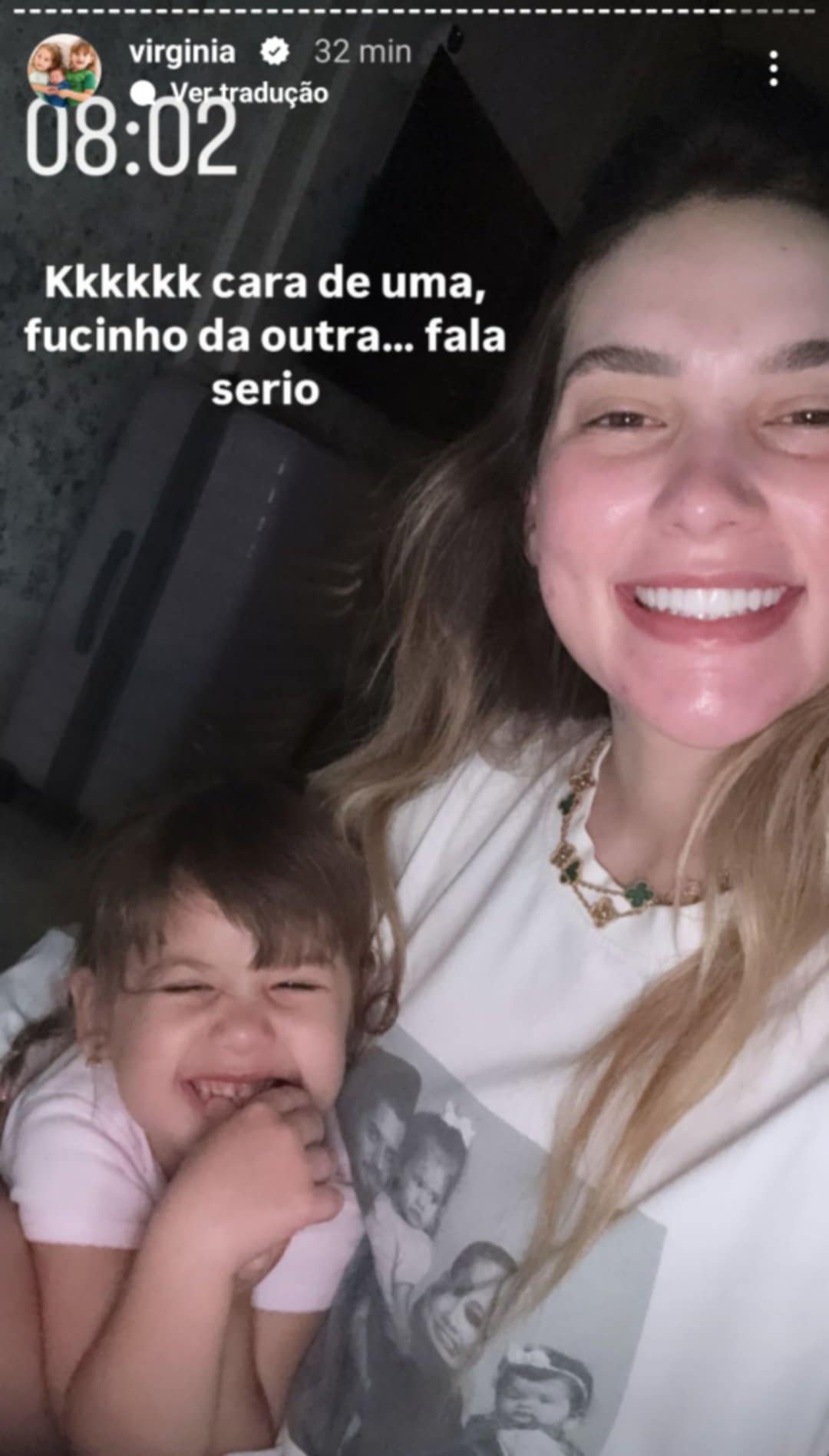 Virginia Fonseca mostra semelhança com Maria Alice