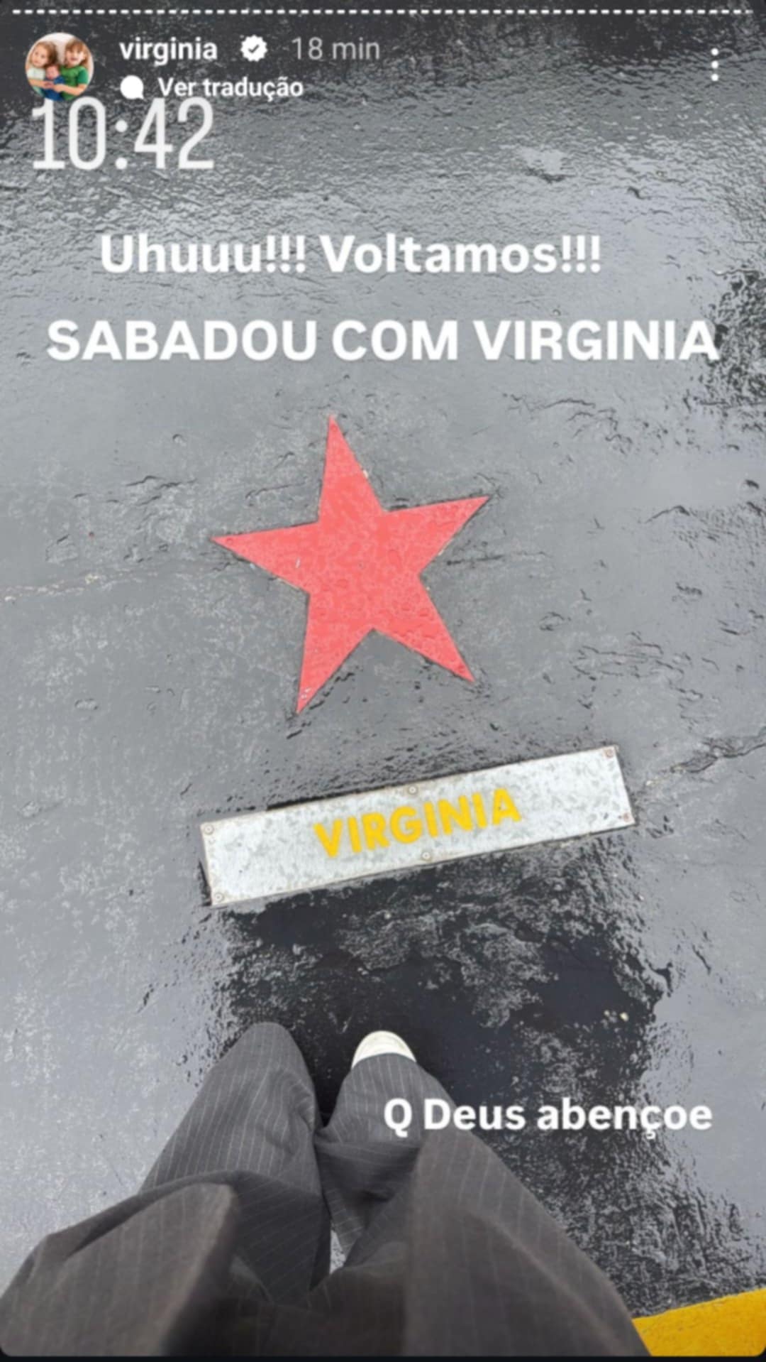 Virginia volta ao SBT